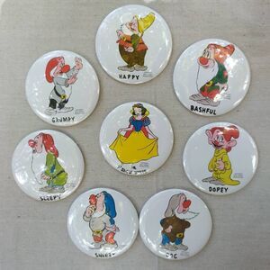 Disney Snow White and the Seven Dwarves lapel pin bundle 392
